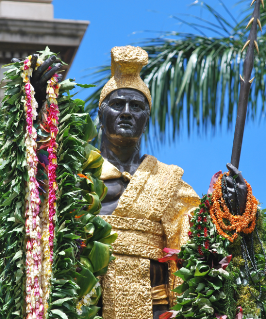 TƯỢNG VUA KAMEHAMEHA - HAWAII
