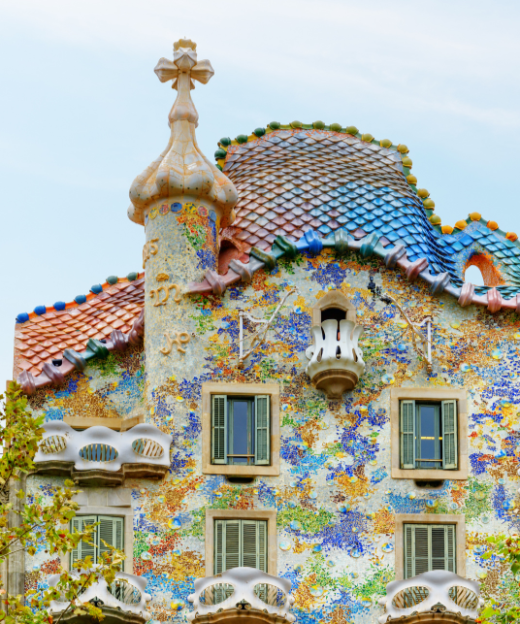 NGÔI NHÀ CASA BATLLO - BARCELONA