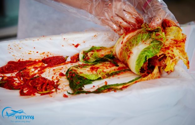 Trải nghiệm làm kim chi