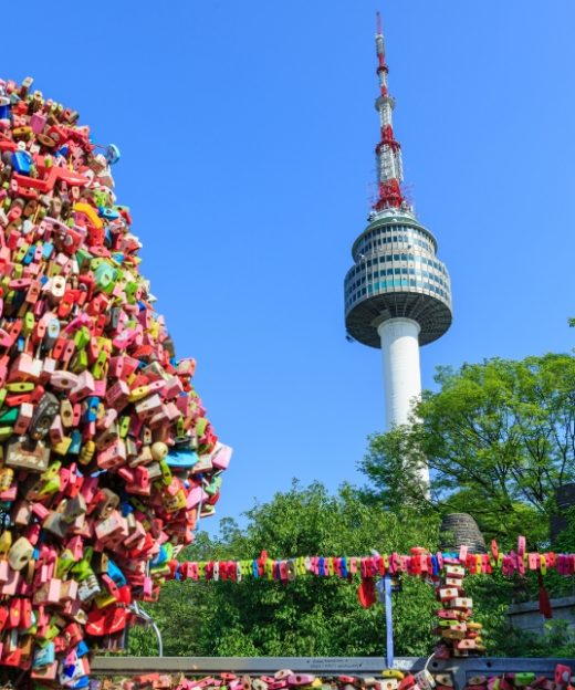 Ổ khóa tính yêu trên tháp Namsan